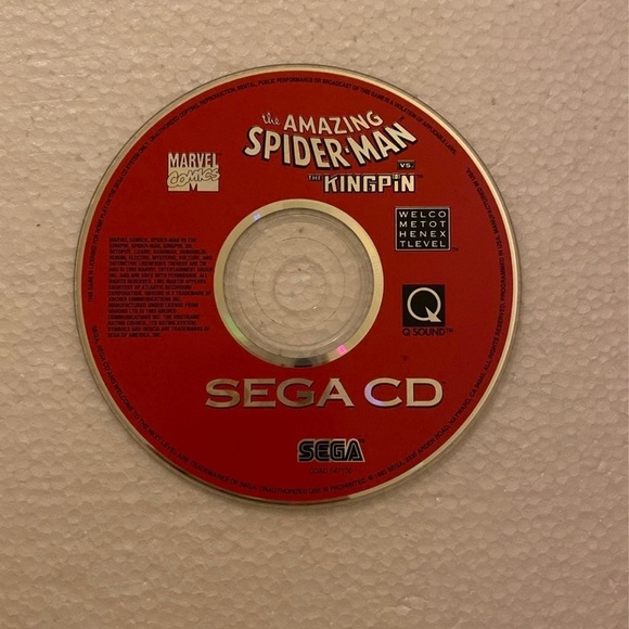 The Amazing Spider-Man vs. The Kingpin on Sega CD (Tested) - Picture 1 of 2